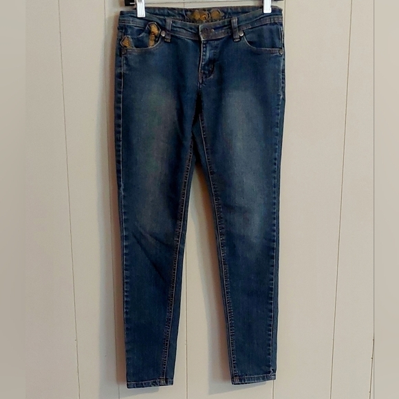 Von Dutch Vintage Ladies Demin Skinny Jeans Size 27 - Picture 2 of 9